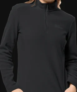 Jack Wolfskin Women's Taunus Halfzip Black