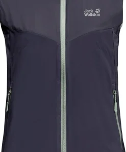 Jack Wolfskin Women's Tourer Softshell Vest Graphite