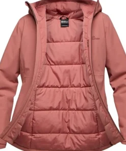 Jack Wolfskin Women's Wisper Ins Jacket Mineral Red