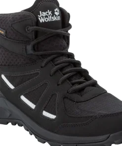 Jack Wolfskin Women's Woodland 2 Texapore Mid Black/Grey
