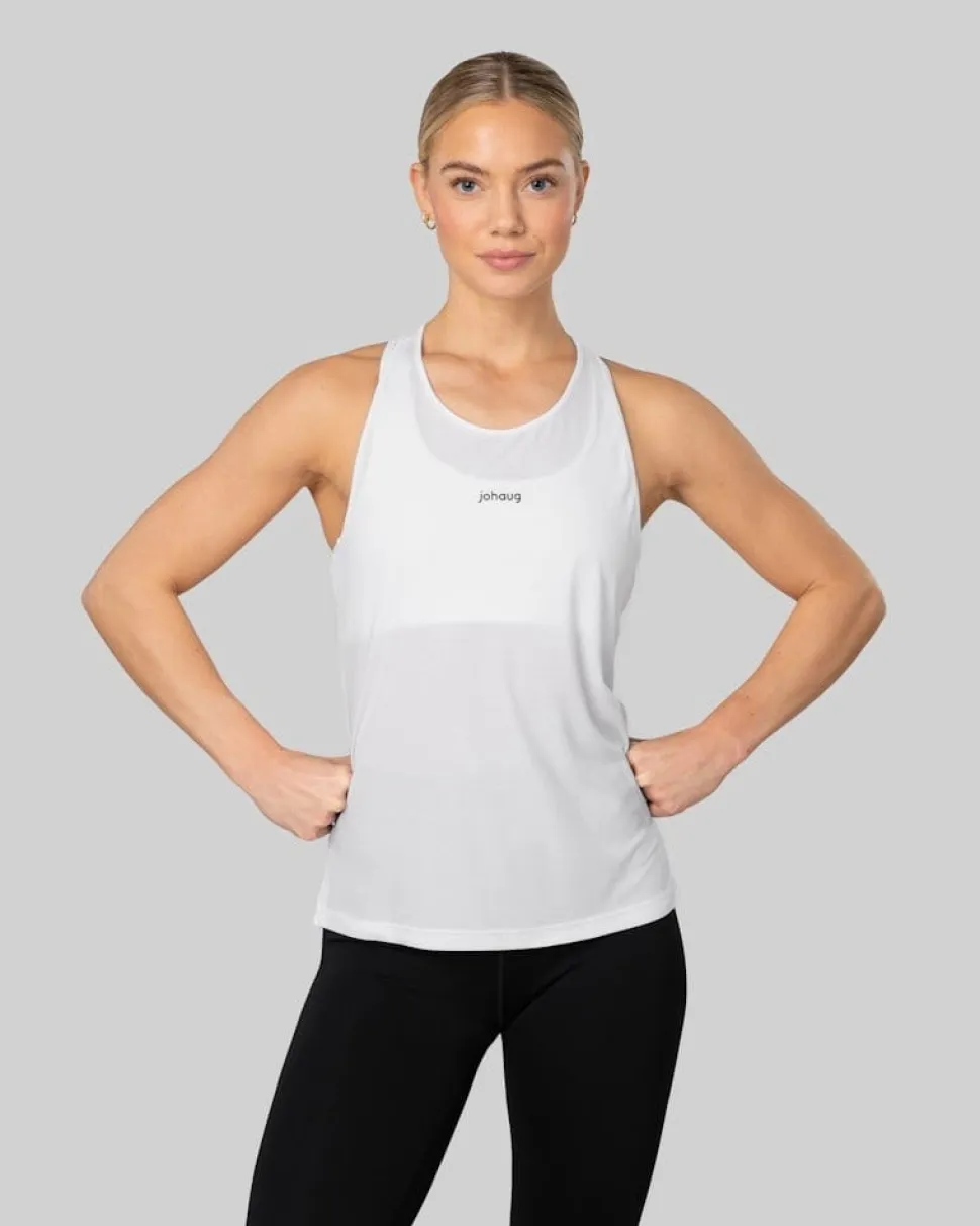 Johaug Women's Discipline Singlet White