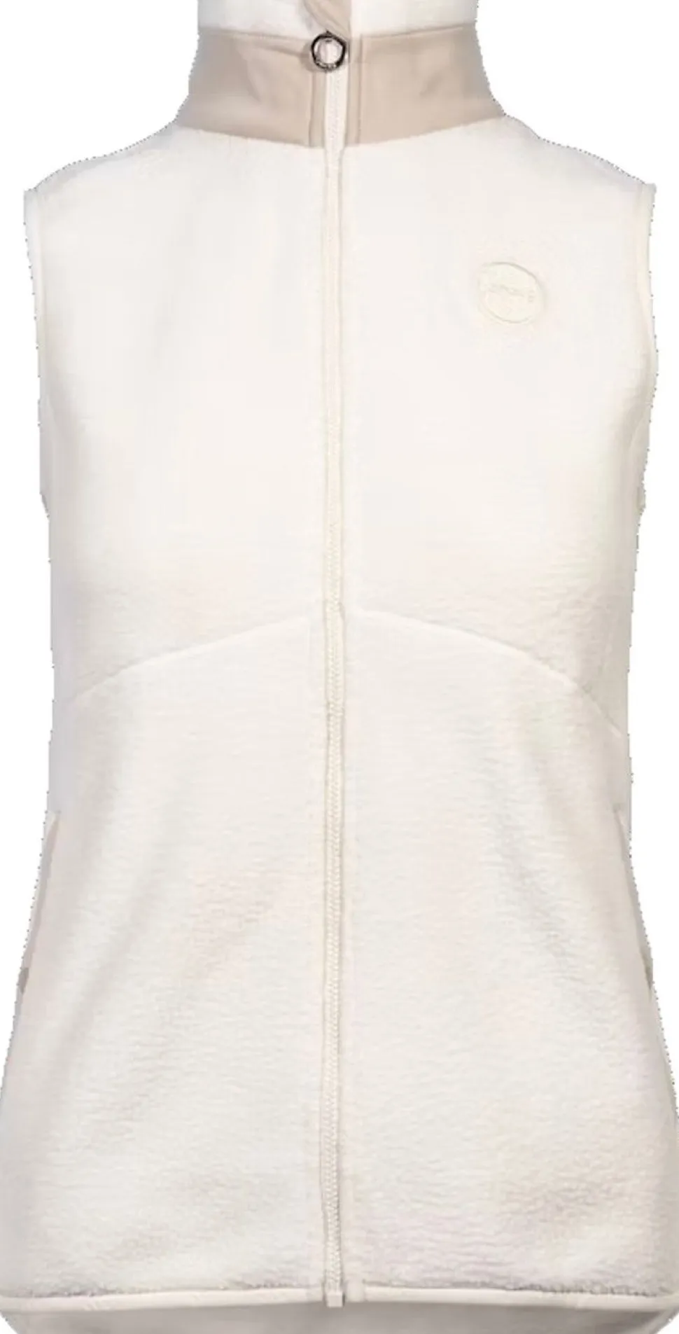 Johaug Women's Fusion Pile Vest Tofu White
