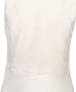 Johaug Women's Fusion Pile Vest Tofu White