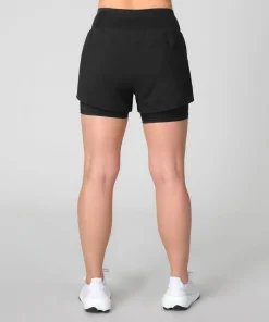 Johaug Women's Impact Shorts 2 In 1 Black