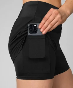 Johaug Women's Impact Shorts 2 In 1 Black
