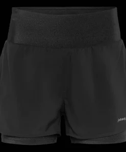 Johaug Women's Impact Shorts 2 In 1 Black