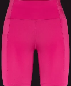 Johaug Women's Impact Tights 7,5 Inch Berry Pink