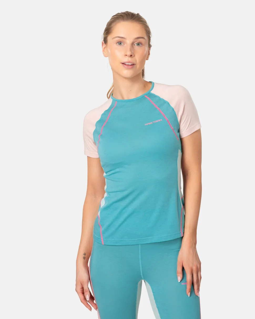 Kari Traa Women's Alma Tee Blue Lagoon