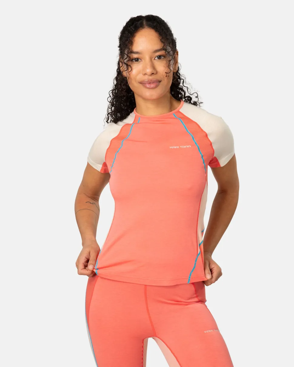 Kari Traa Women's Alma Tee Coral