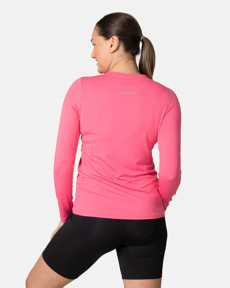 Kari Traa Women's Ava Long Sleeve Bubblegum