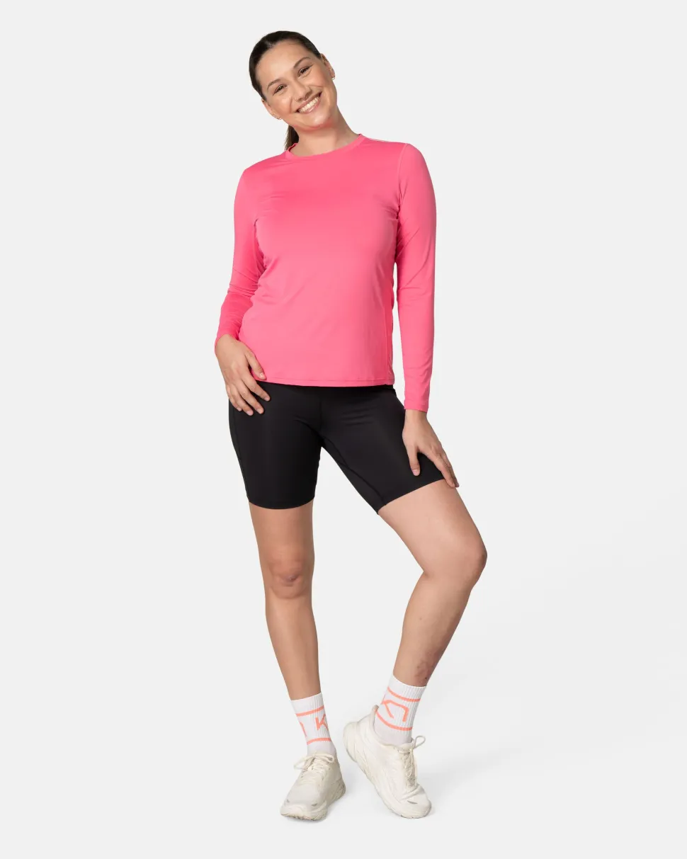Kari Traa Women's Ava Long Sleeve Bubblegum