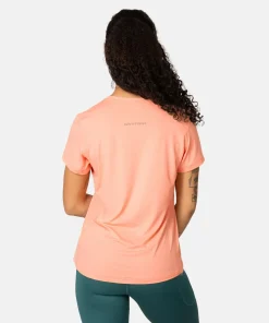Kari Traa Women's Ava Tee Peach Bloom