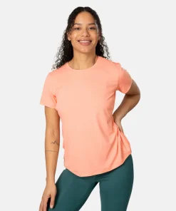 Kari Traa Women's Ava Tee Peach Bloom
