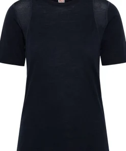 Kari Traa Women's Embla Wool Tee Dark Navy Blue