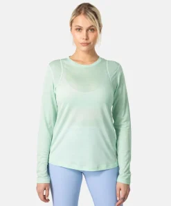 Kari Traa Women's Embla Wool Long Sleeve Light Green