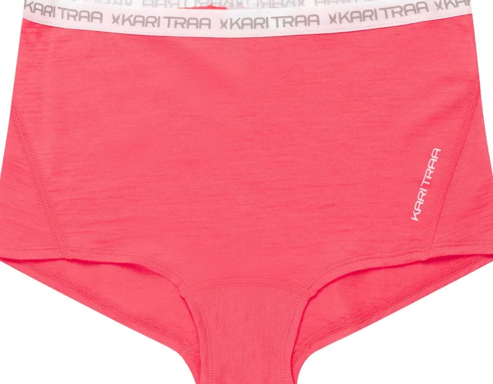 Kari Traa Women's Embla Wool Boxer Light Red