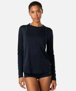 Kari Traa Women's Embla Wool Long Sleeve Dark Navy Blue