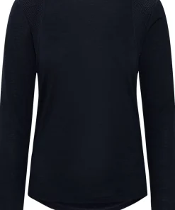 Kari Traa Women's Embla Wool Long Sleeve Dark Navy Blue