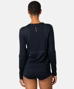 Kari Traa Women's Embla Wool Long Sleeve Dark Navy Blue