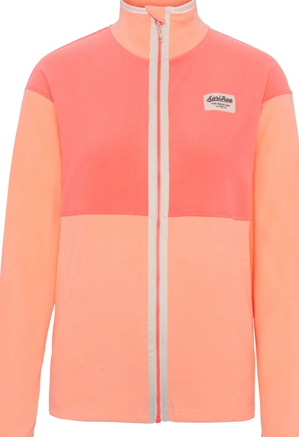 Kari Traa Women's Gracie Midlayer Peach Bloom