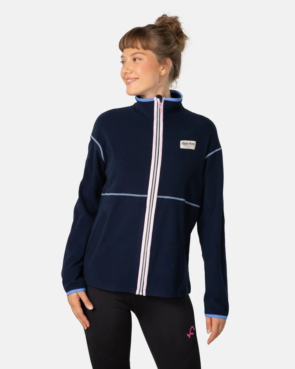 Kari Traa Women's Gracie Midlayer Dark Navy Blue