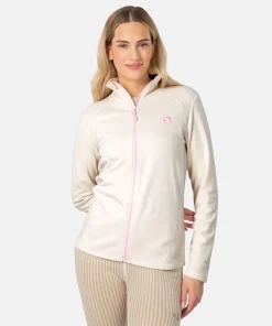 Kari Traa Women's Kari Full Zip Fleece Light Beige
