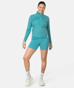 Kari Traa Women's Leah Half Zip Blue Lagoon