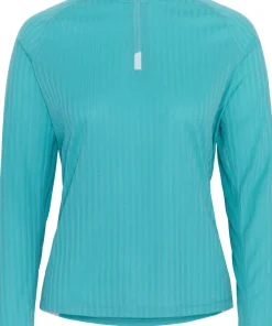 Kari Traa Women's Leah Half Zip Blue Lagoon