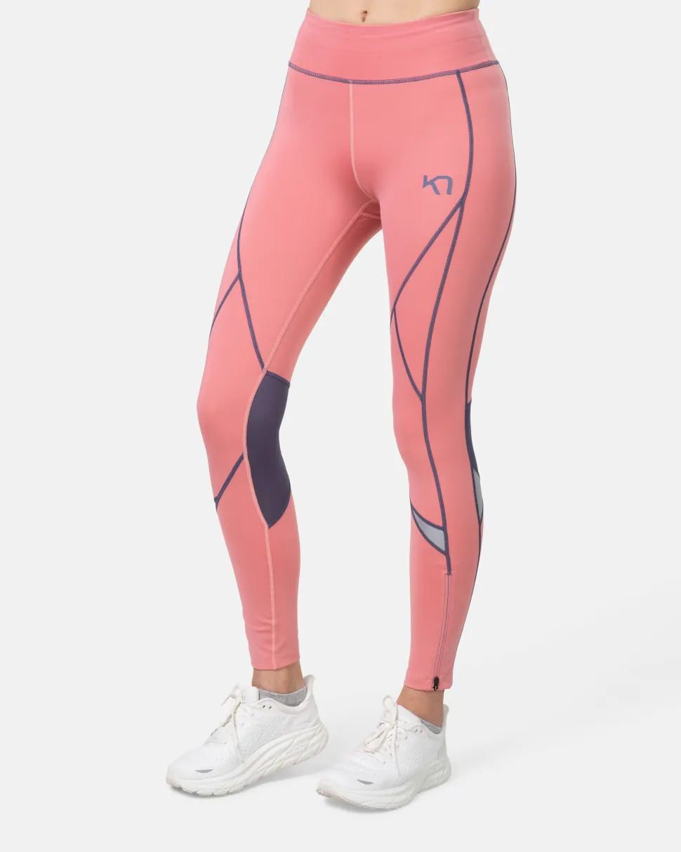 Kari Traa Women's Louise 2.0 Tights Pastel Dusty Pink