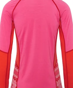 Kari Traa Women's Malia Half Zip Bright Pink