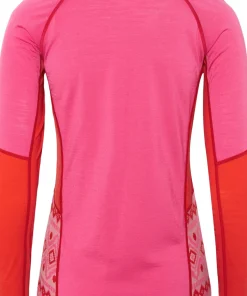 Kari Traa Women's Malia Long Sleeve Bright Pink