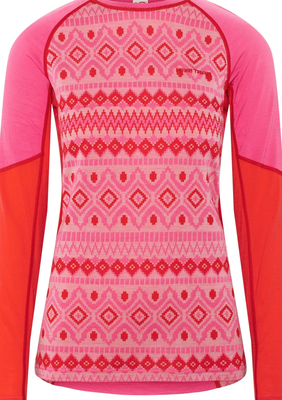 Kari Traa Women's Malia Long Sleeve Bright Pink