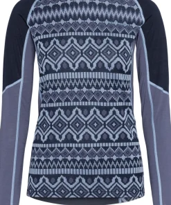 Kari Traa Women's Malia Long Sleeve Dark Navy Blue