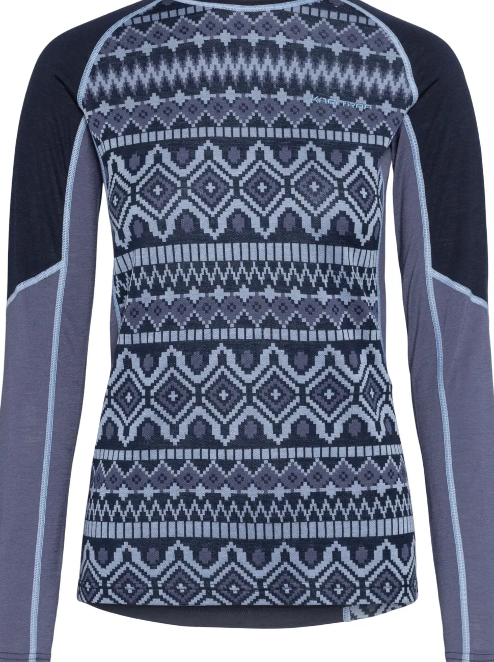Kari Traa Women's Malia Long Sleeve Dark Navy Blue
