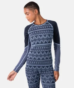 Kari Traa Women's Malia Long Sleeve Dark Navy Blue