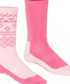 Kari Traa Women's Ragna Hiking Sock 2-pack Bubblegum