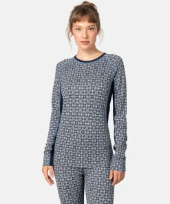 Kari Traa Women's Rose Light Long Sleeve Dark Navy Blue