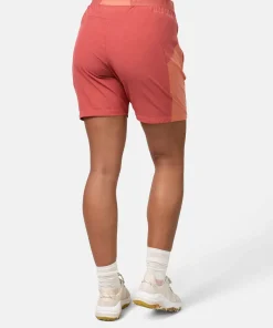 Kari Traa Women's Sanne Trail Shorts 7in Peach Pink