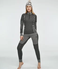 Kari Traa Women's Smekker Half Zip Black