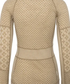 Kari Traa Women's Smekker Half Zip Mocha