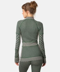 Kari Traa Women's Smekker Half Zip Thyme