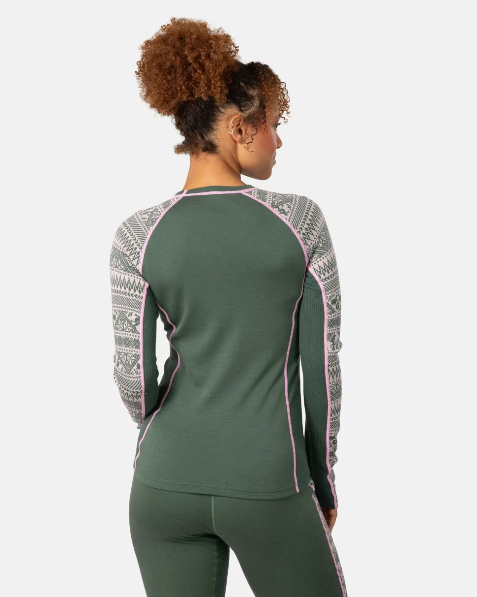 Kari Traa Women's Tale Long Sleeve Thyme