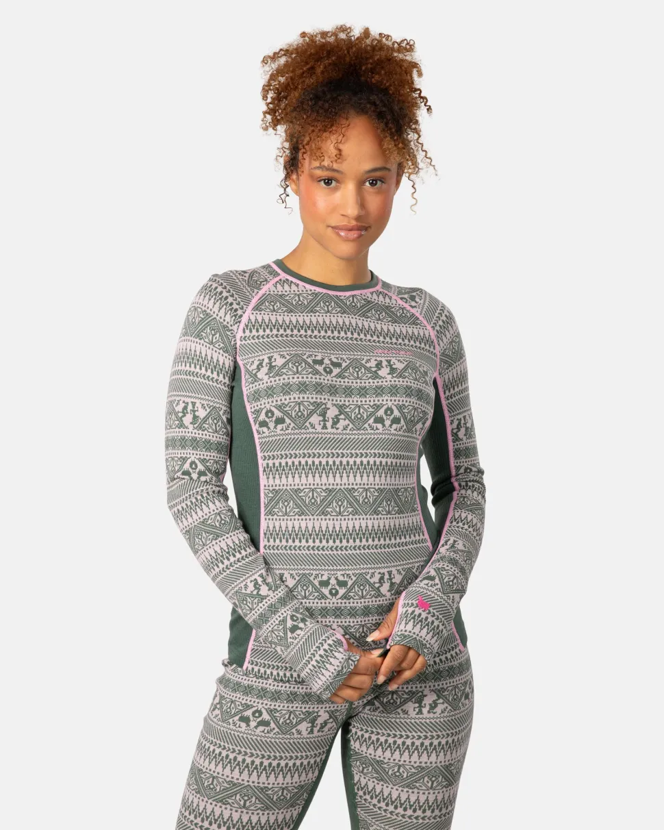 Kari Traa Women's Tale Long Sleeve Thyme