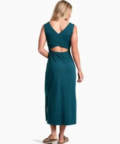 Kühl Lyra Midi Dress Everglade Print