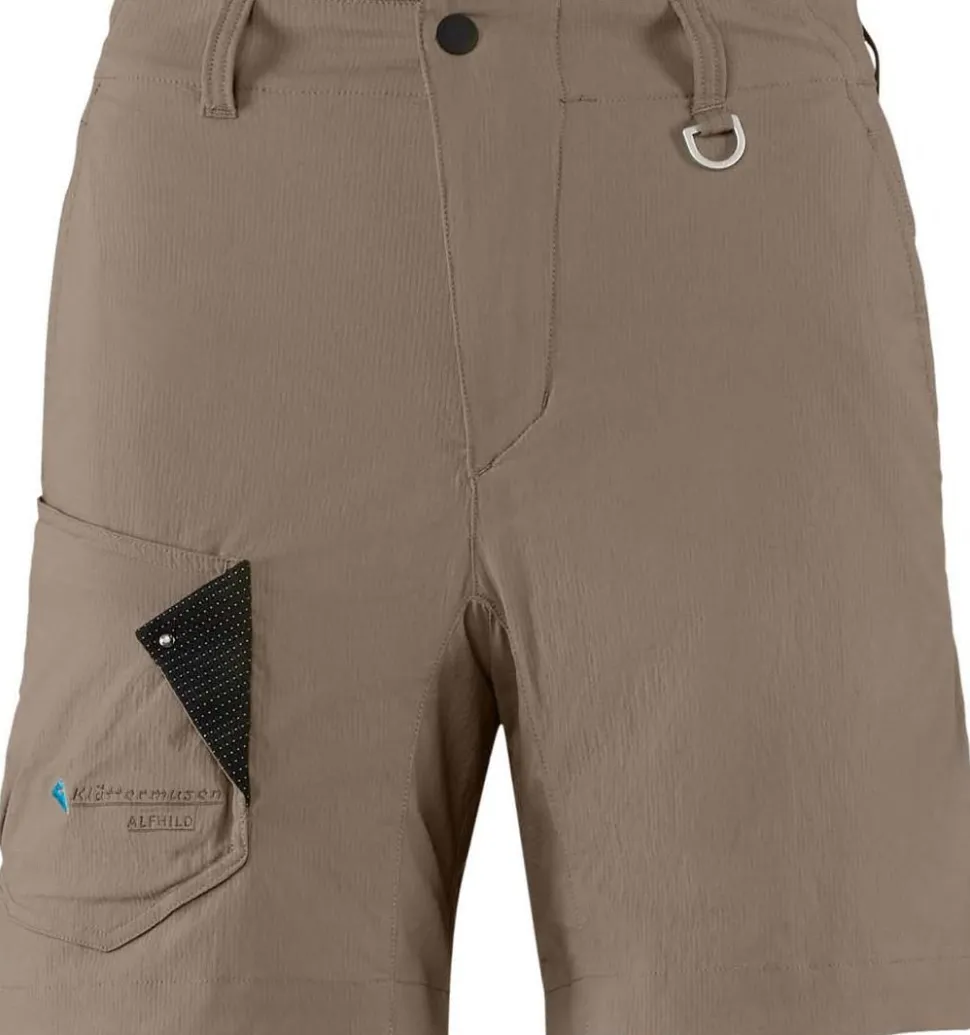 Klättermusen Women's Alfhild Shorts Falcon Grey