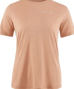 Klättermusen Women's Dagr Shortsleeve Tee Salmon