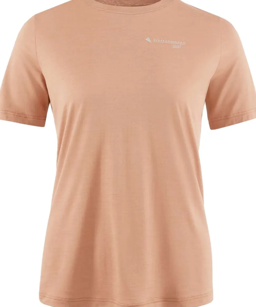 Klättermusen Women's Dagr Shortsleeve Tee Salmon