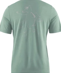 Klättermusen Women's Dagr Shortsleeve Tee Faded Green