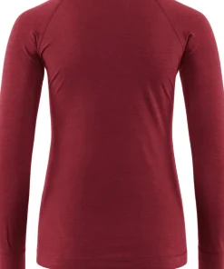 Klättermusen Women's Fafne Crew Dark Russet