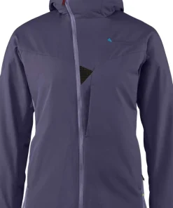 Klättermusen Women's Gondul Hood Jacket Purple Stone